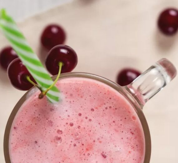 樱桃芝士蛋糕奶昔